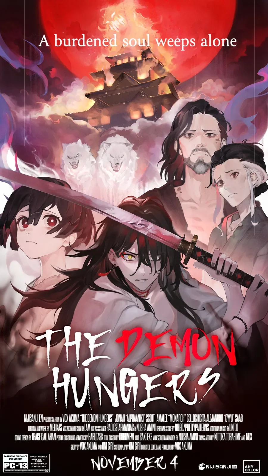 THE DEMON HUNGERS　ポスターイラスト