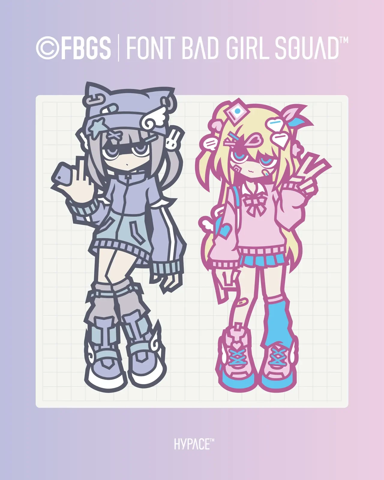 FBGS イラスト,キャラクターデザイン