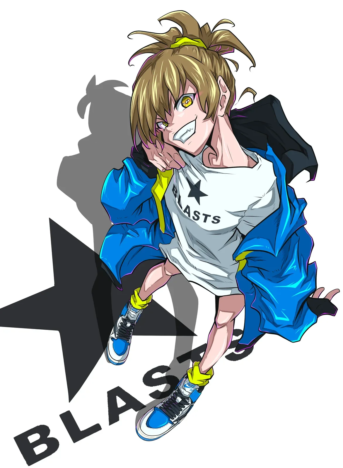 スニーカーキャラクター作成