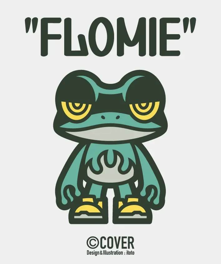 hololive DEV_IS　FLOW GLOW マスコットキャラデザイン