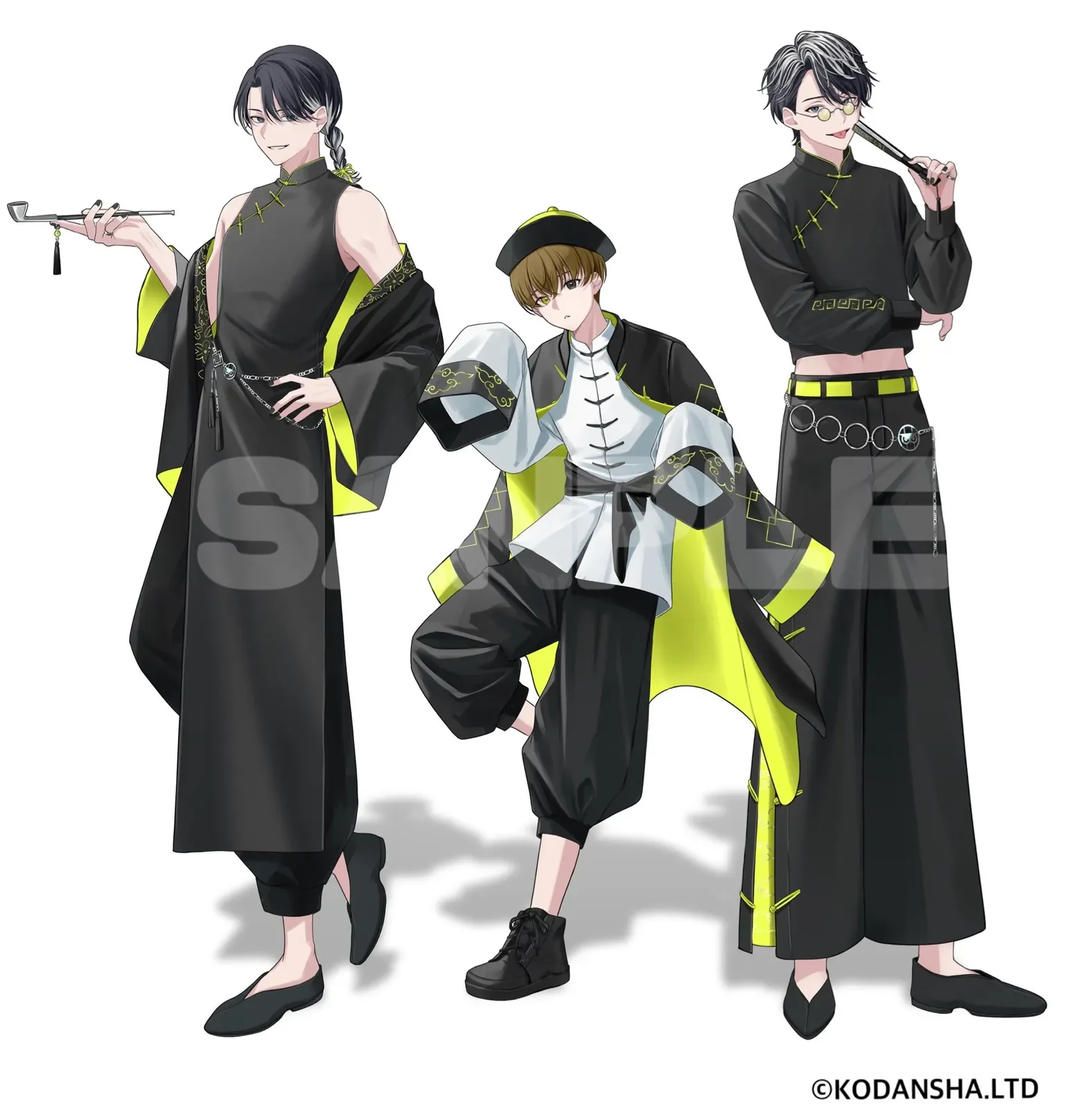 ハンドレッドノート ナイトアウルグッズイラスト