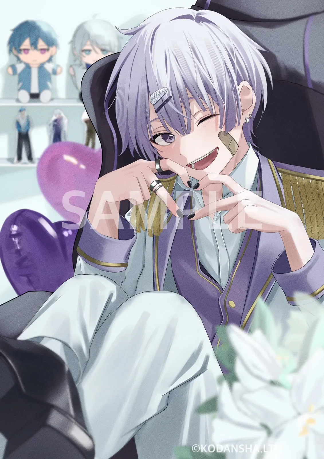 ハンドレッドノートバースデーイラスト