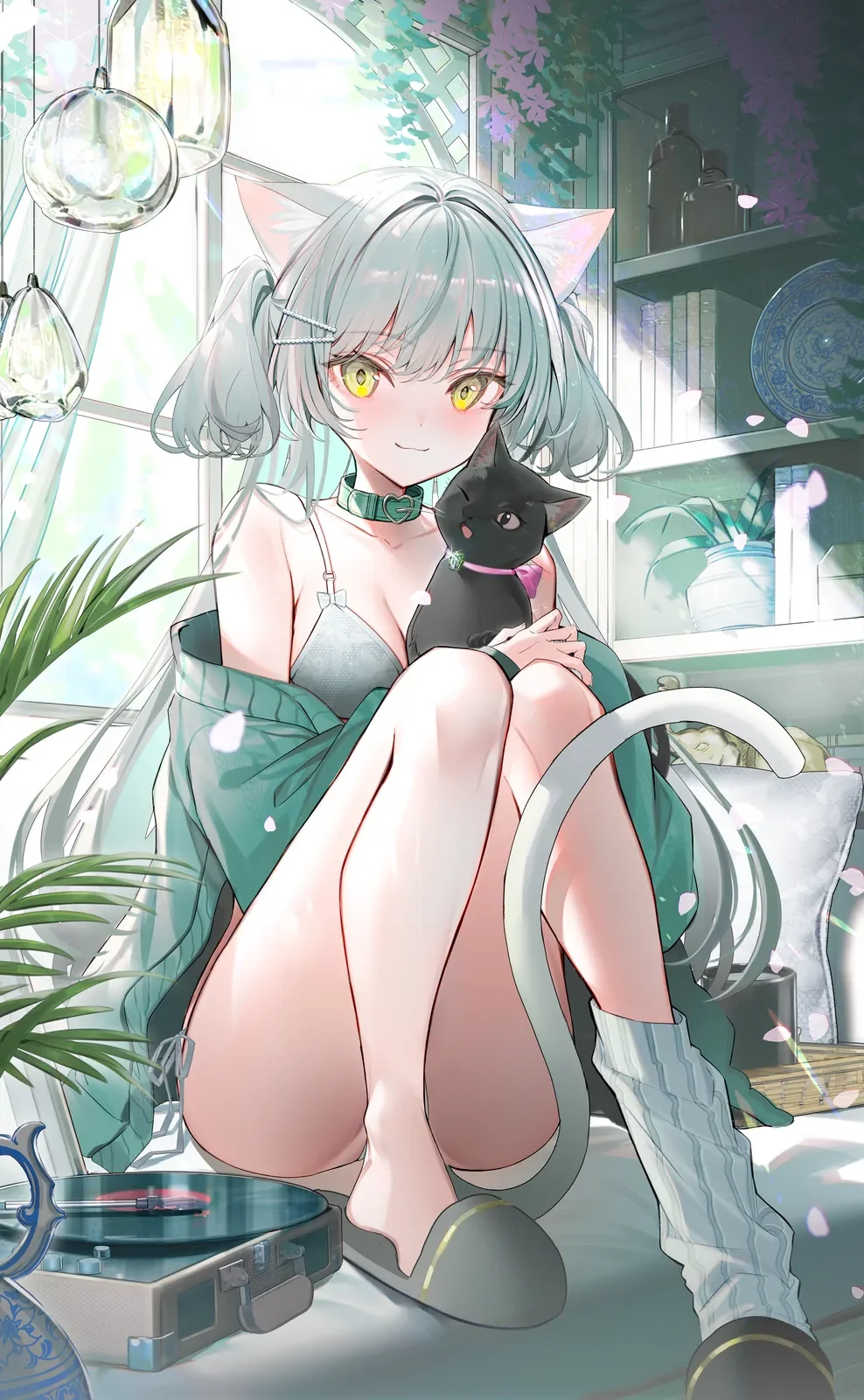 OC「白猫ライム」イラスト各種