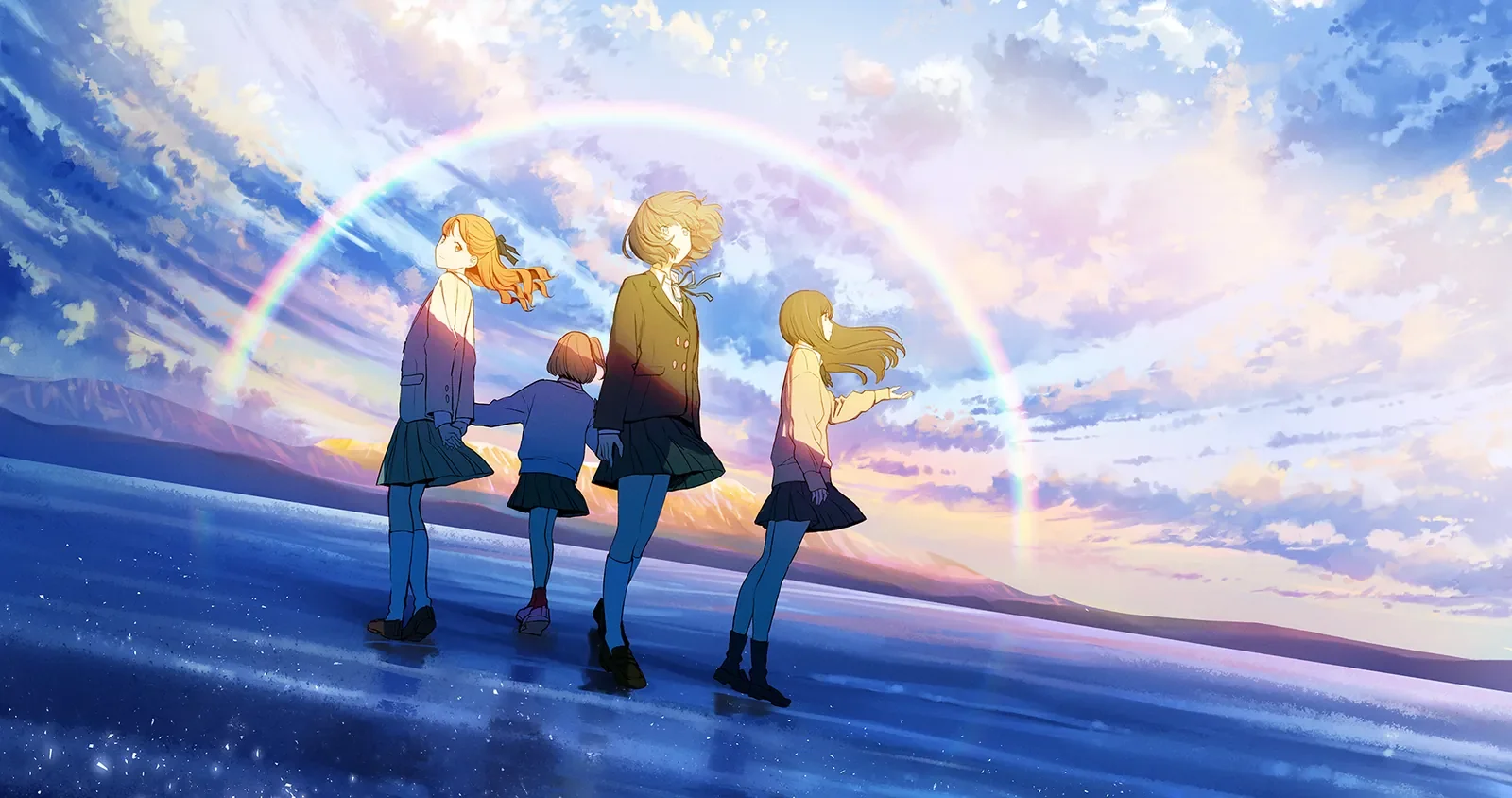 「トラペジウム」コミカライズキービジュアル