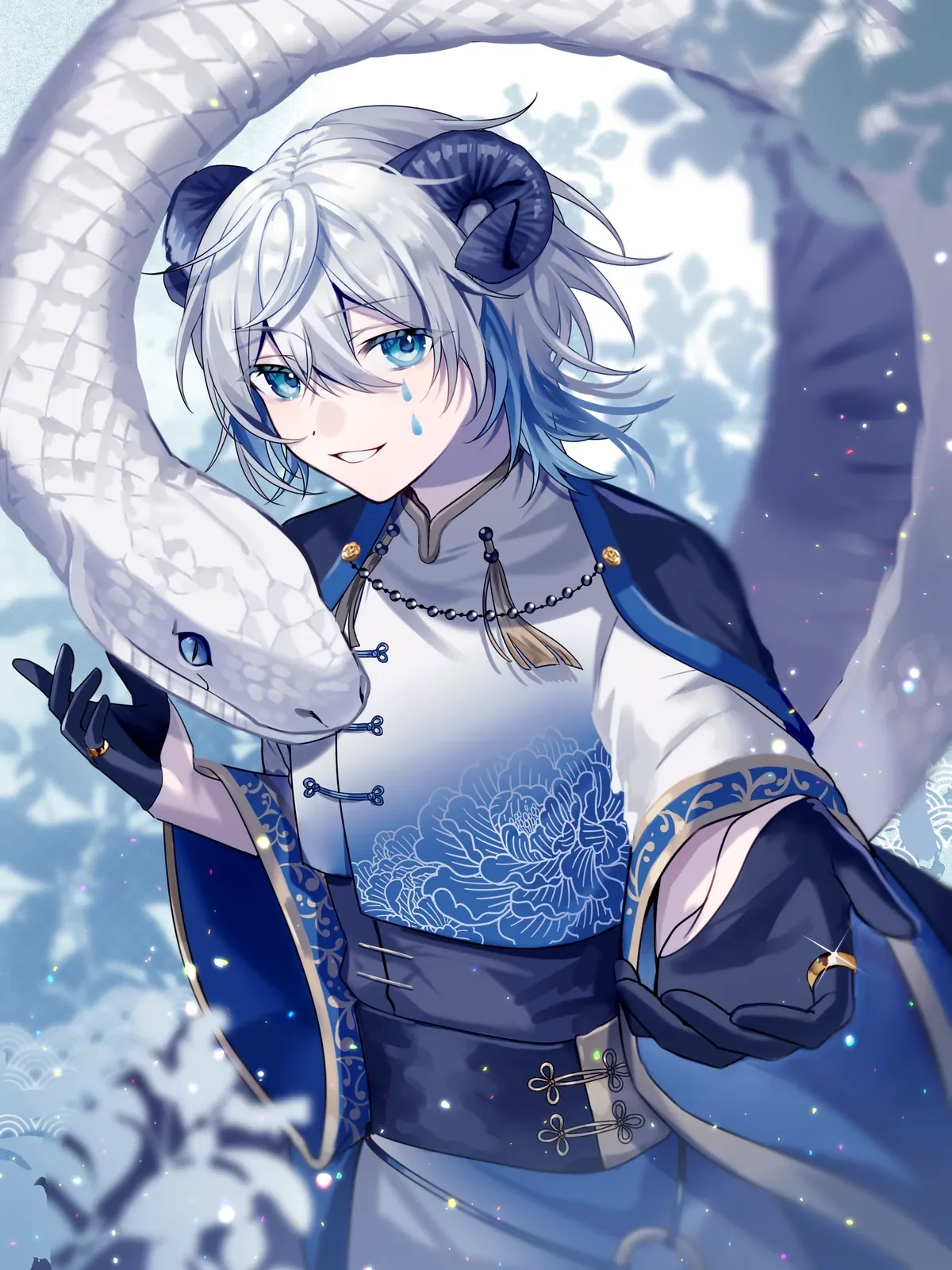 雫様 お正月用イラスト一点