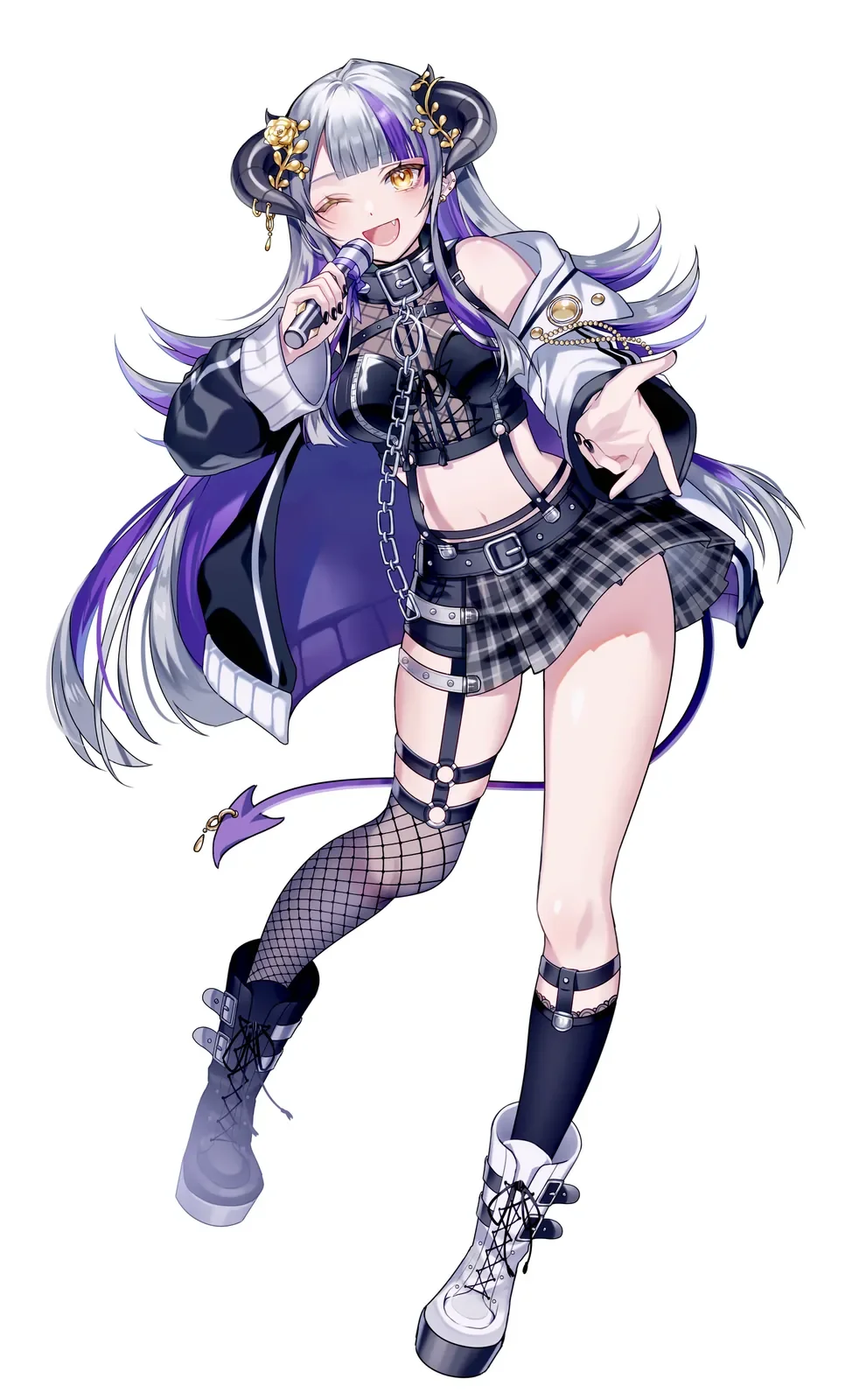 デビリス・ヴィオラスター様配信用立ち絵一点