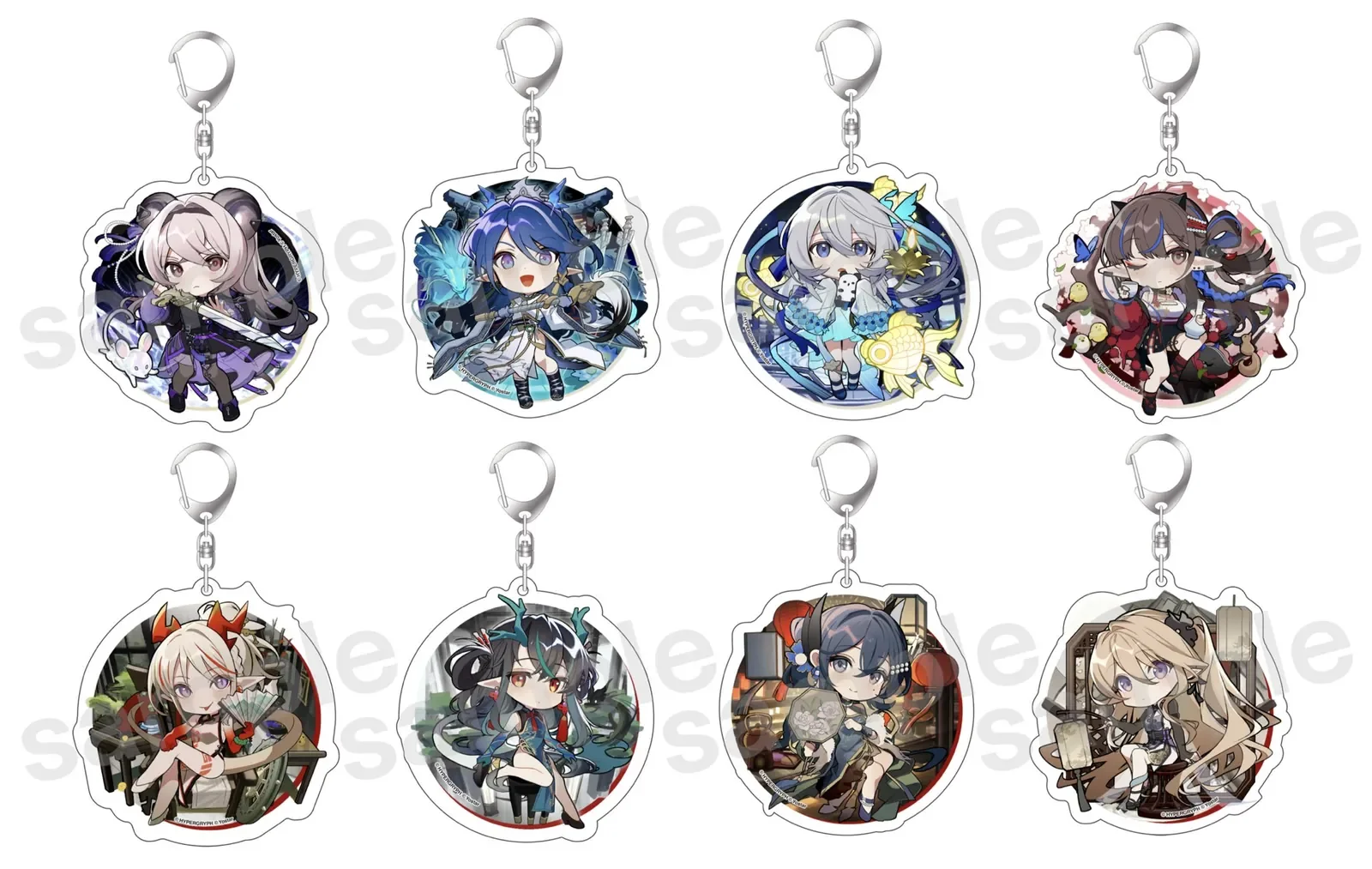 ゲーム「アークナイツ」日本版　周年記念公式SDグッズ