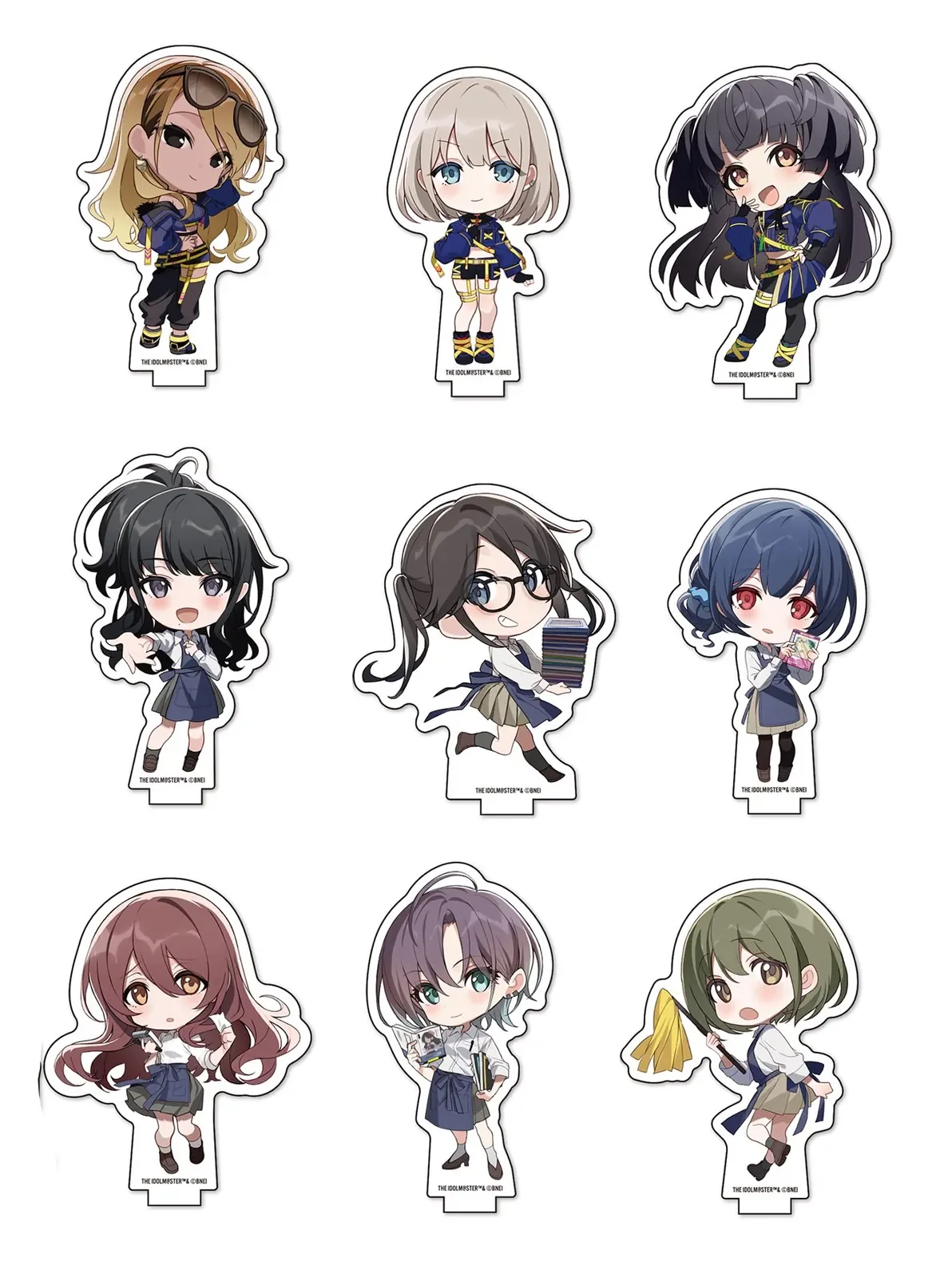 ゲーム「アイドルマスター シャイニーカラーズ」×TSUTAYA コラボPOPUPSTORE　公式グッズイラスト