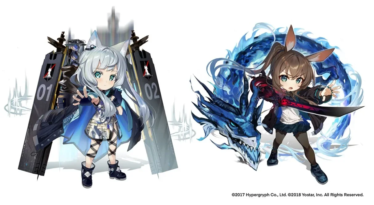 ゲーム「アークナイツ」日本版　周年記念公式SDグッズ