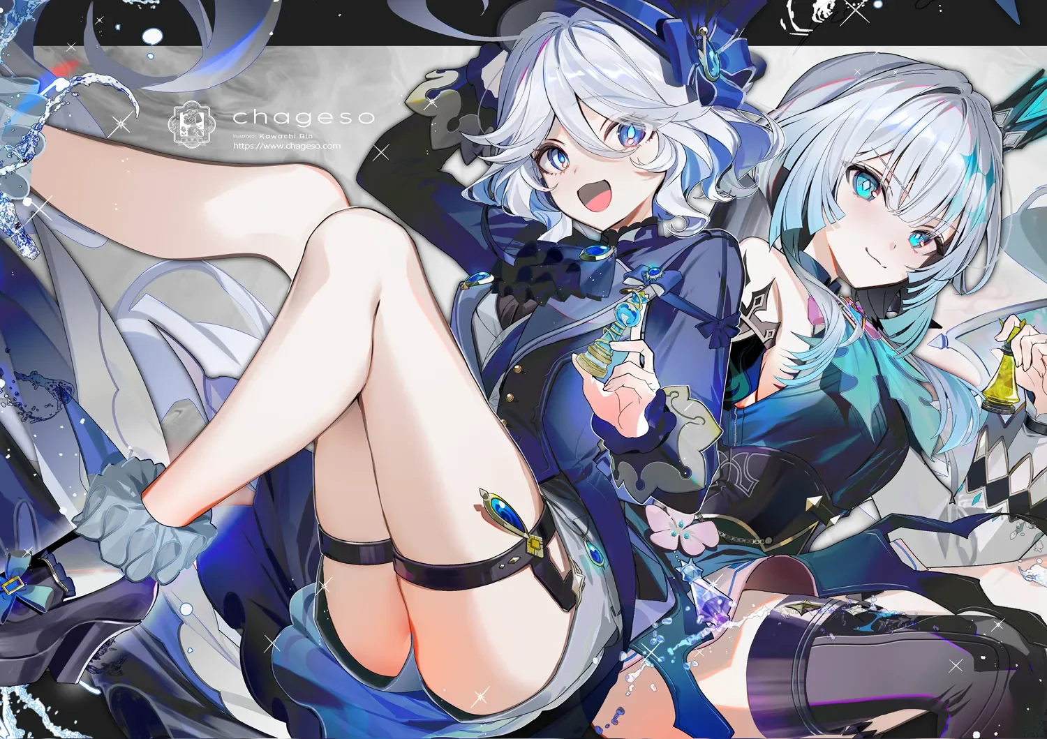 二次創作　イラスト各種