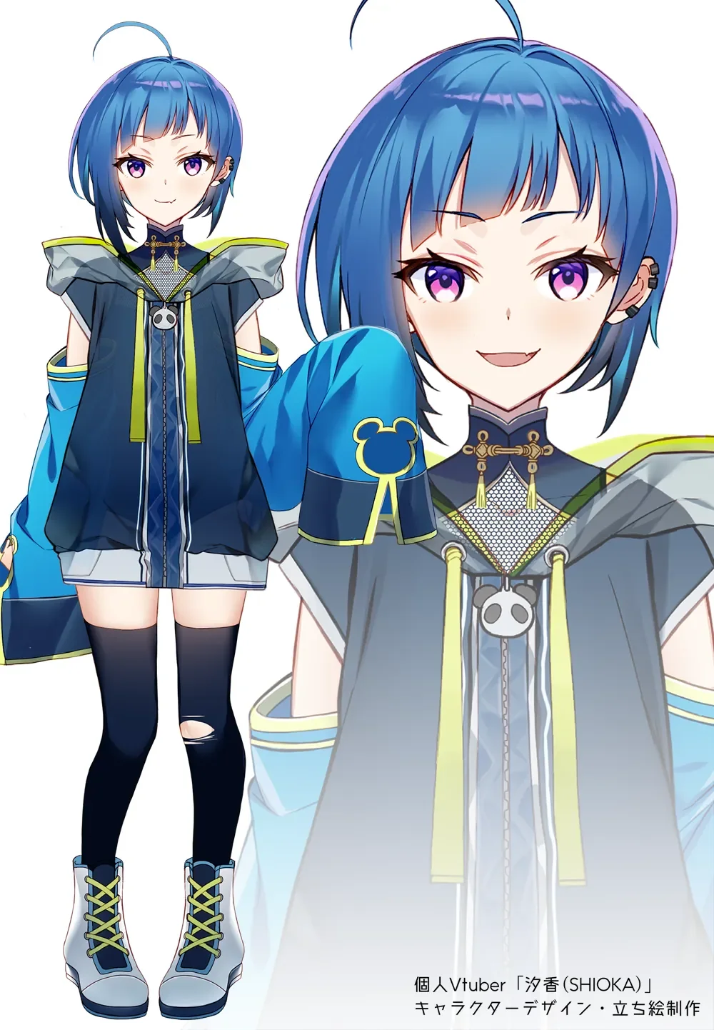 Vtuberデザイン各種