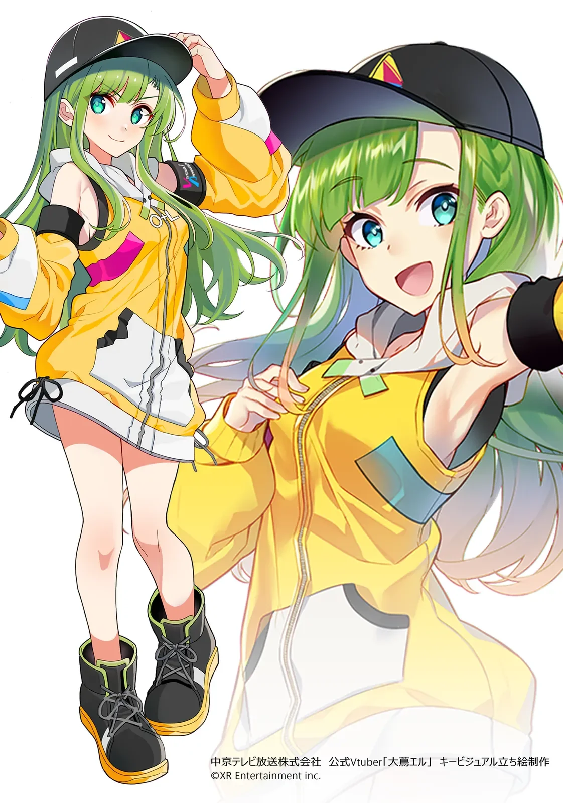 Vtuberデザイン各種