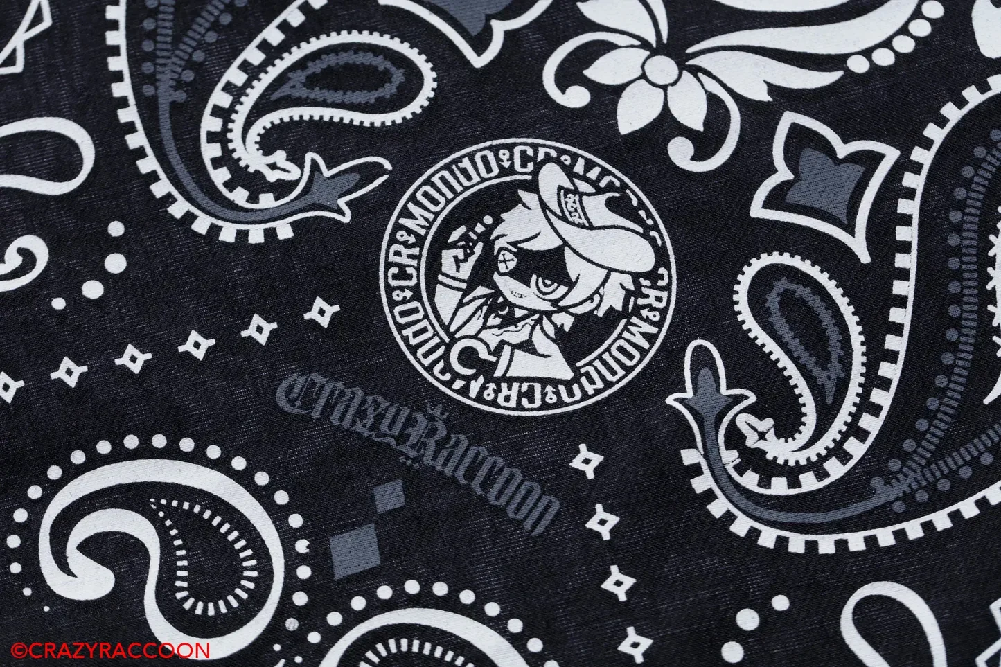 CrazyRaccoon CR_xxday 黒の日 ロゴデザイン