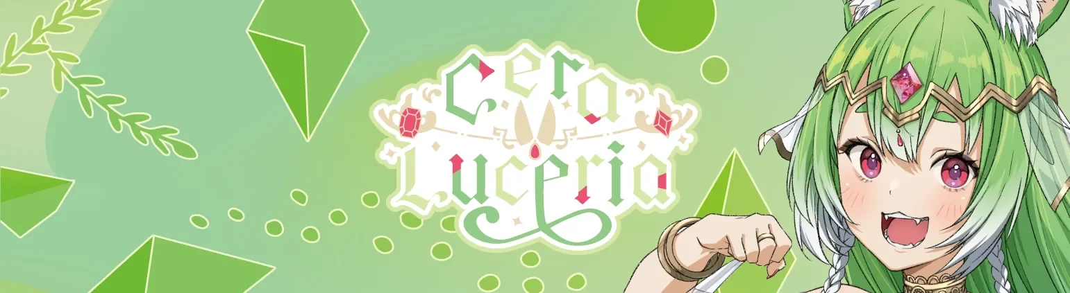 Cera Luceria　ロゴ/配信/スケジュール/OP/ED/他素材/デザイン