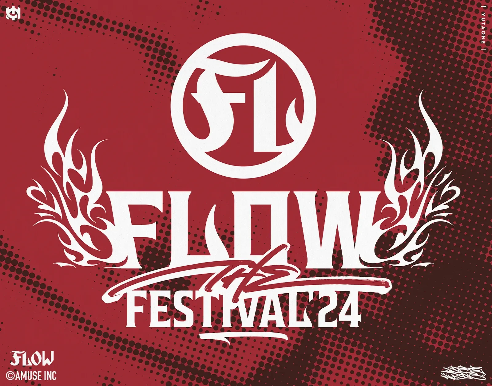 FLOW THE FESTIVAL ロゴ＆グッズデザイン