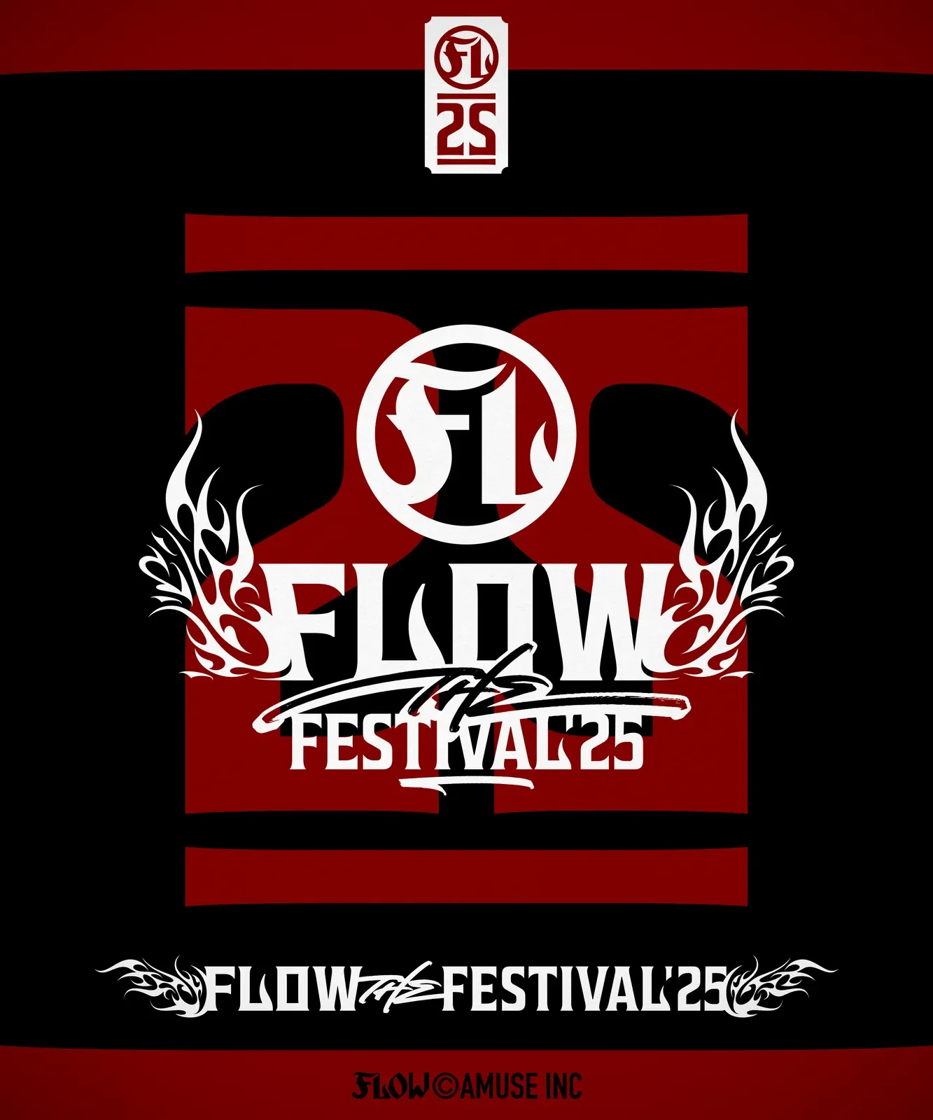 FLOW THE FESTIVAL ロゴ＆グッズデザイン