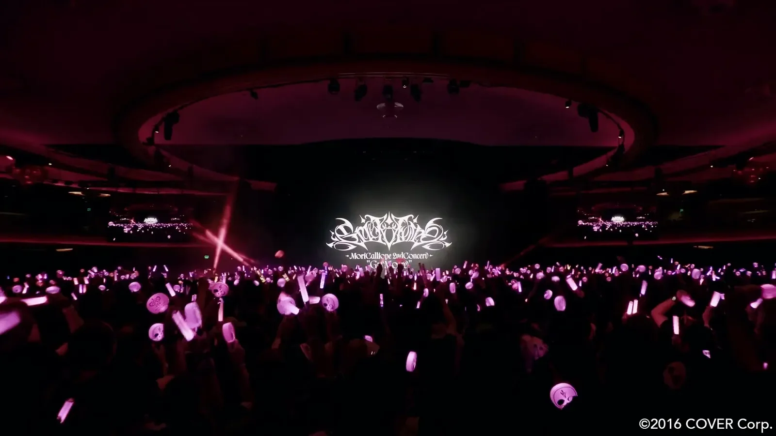 森カリオペ 2ndソロライブ GriMoire ロゴデザイン＆KVデザイン