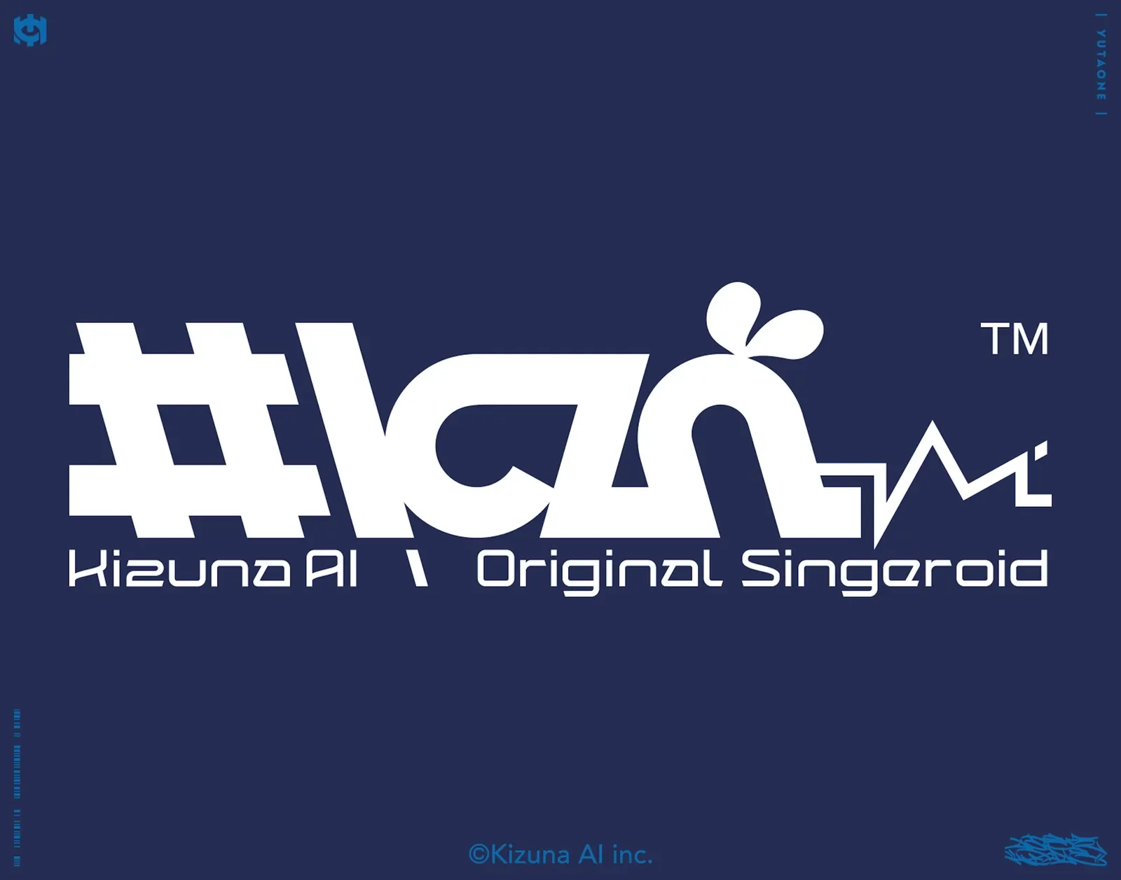 キズナアイ Original Singeroid #kzn ロゴデザイン