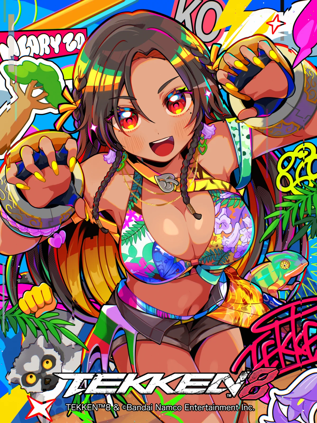 バンダイナムコエンターテインメント様　sashimiが鉄拳8のイラストを描きおろし