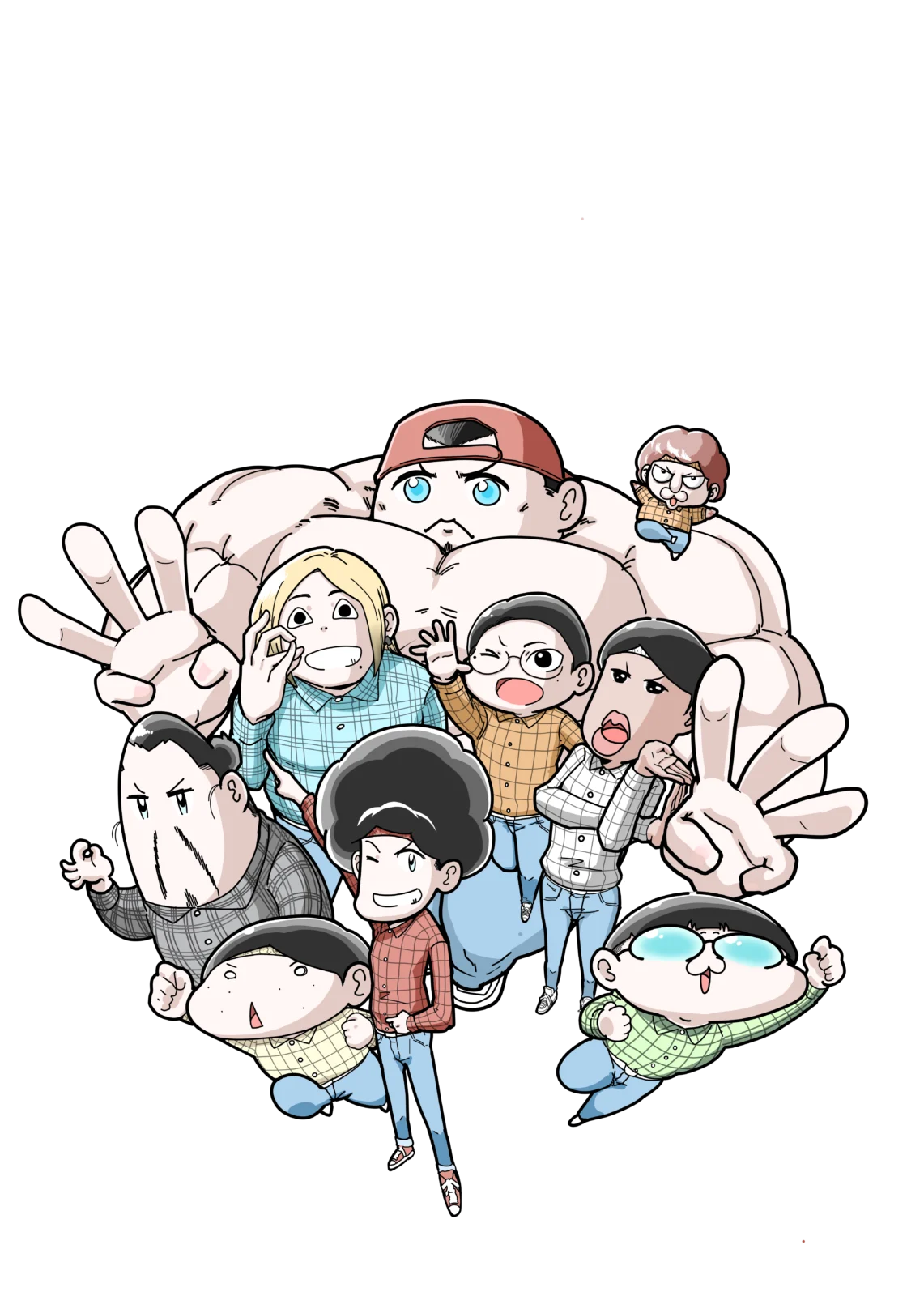 コンプティーク23年12月号表紙イラスト
