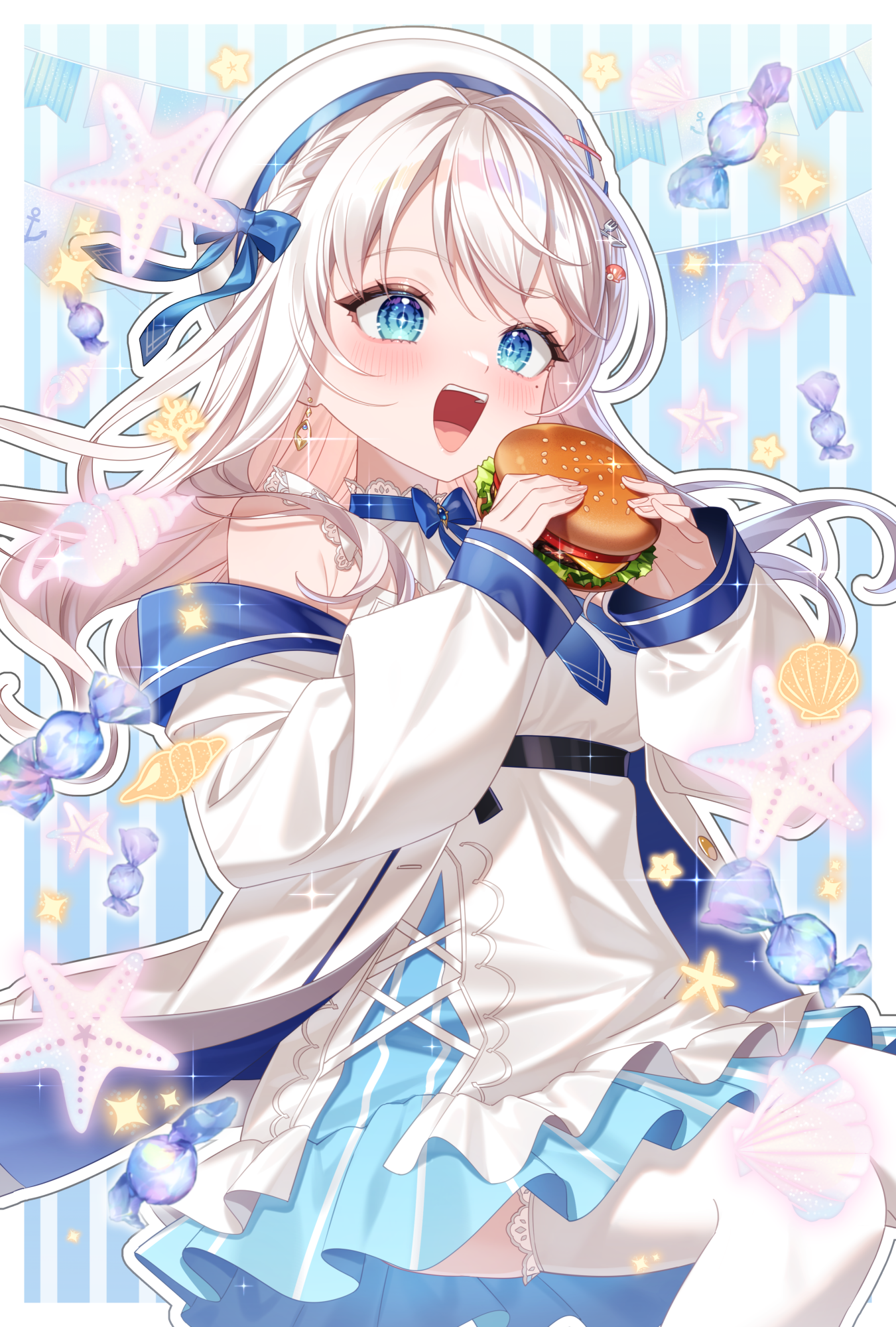 凪乃ましろ様イラスト（Skeb）