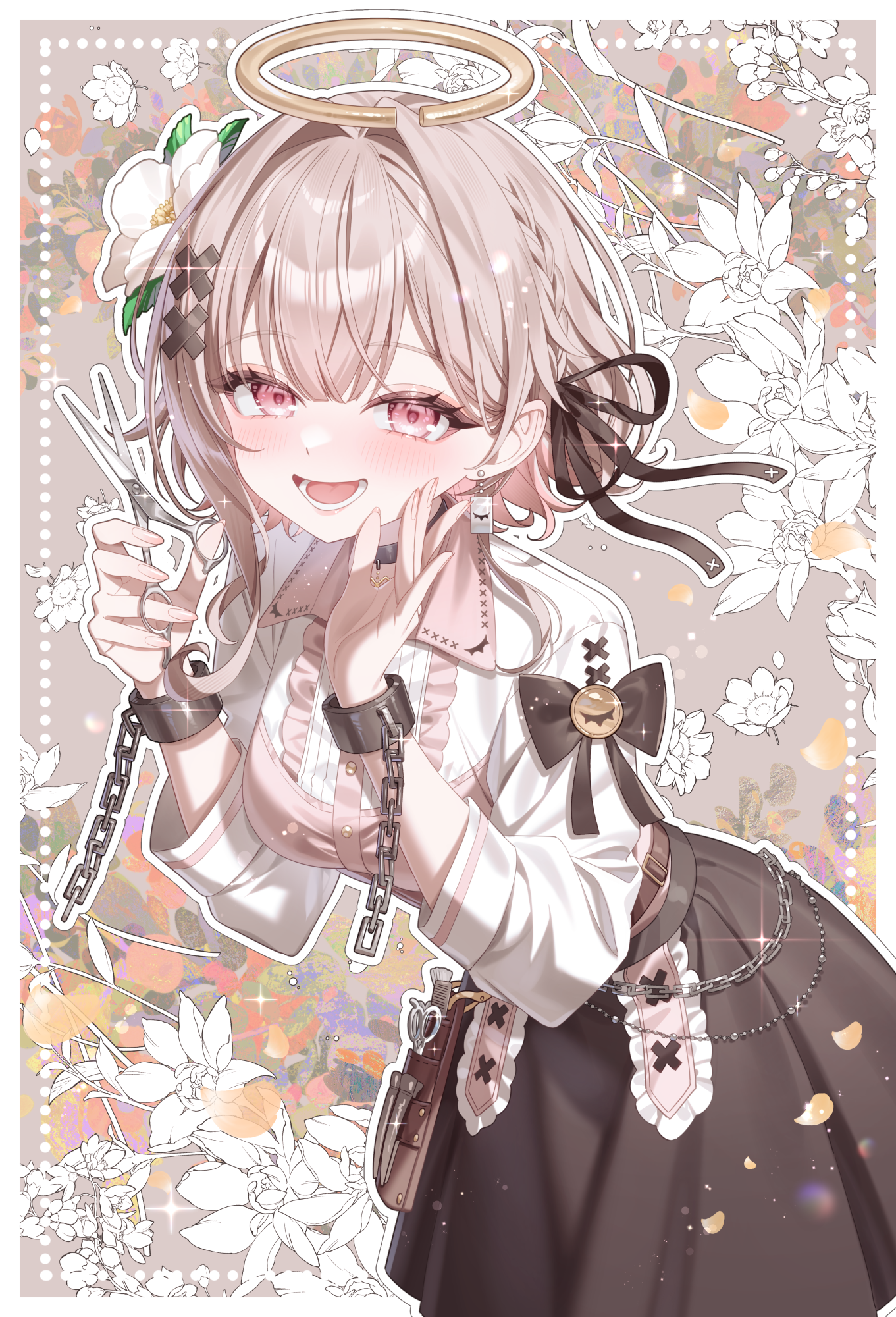 戸鎖くくり様イラスト（Skeb）