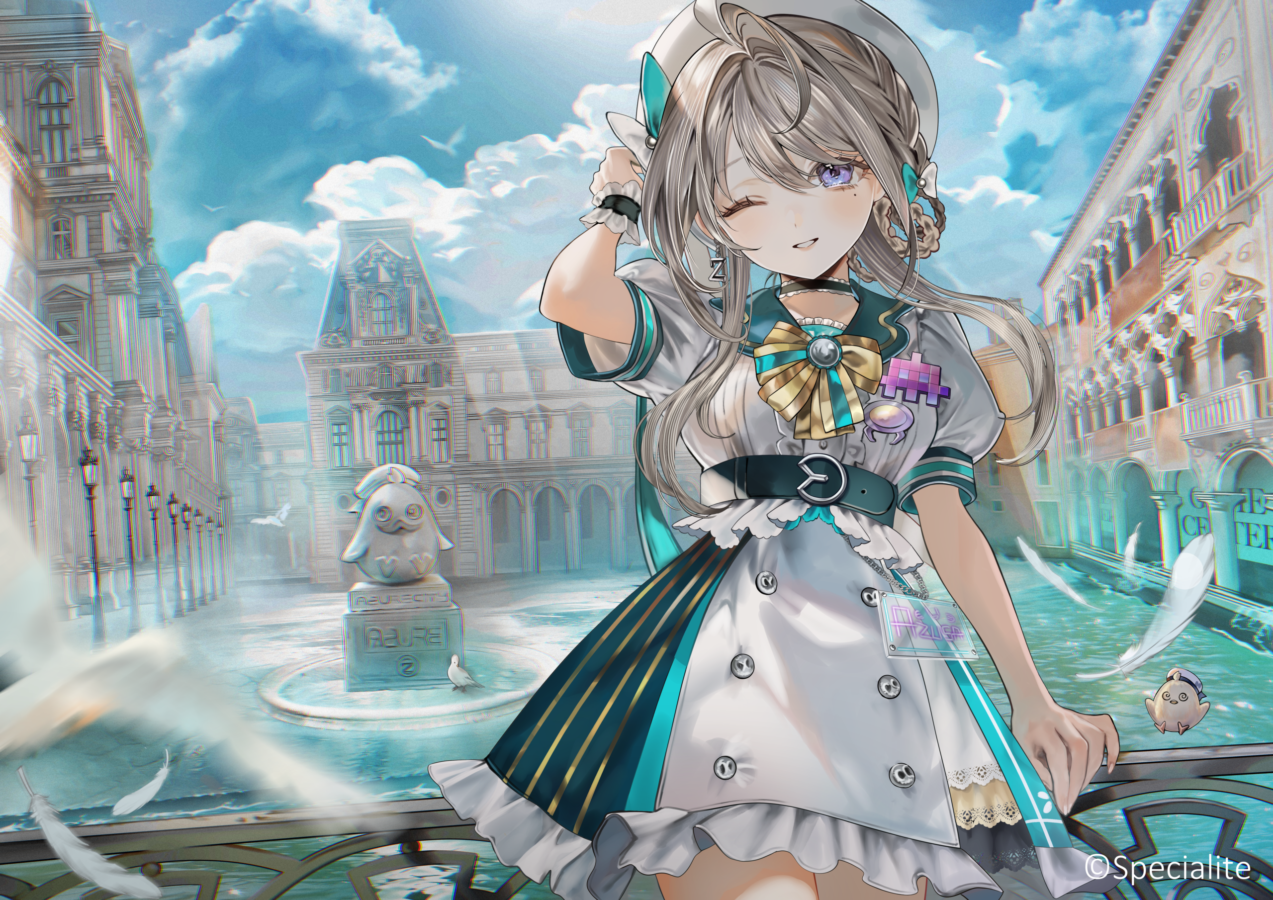 本阿弥あずさ 登録者30万人記念グッズ　イラスト